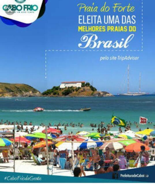 Cabo Frio Frente Mar 03Qt Daire Dış mekan fotoğraf